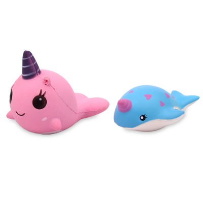 Licheng PU1924 Dolphin Squishy, Custom Kawaii Squishies Toys for Kids