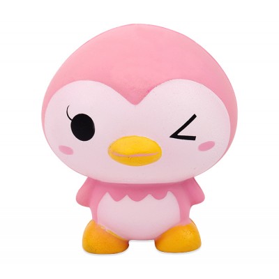 Licheng PU1912 Squishies Supplier, Custom Slow Rising Squishy Penguin Small