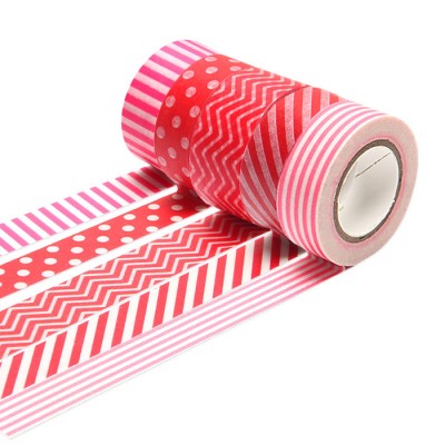 Licheng CBT23 Scrapbooking Custom Designed Printing Rice Paper Washi Tape