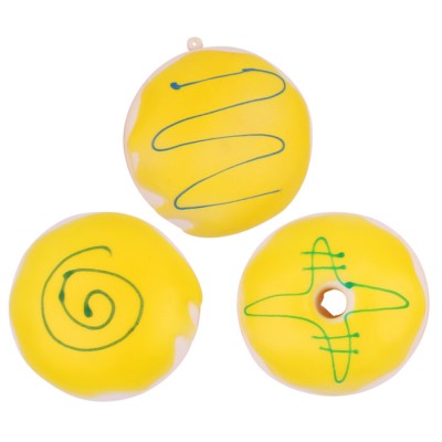 Licheng PU107 Squishy Donut Bread, Wholesale DIY Squishy Food Toys