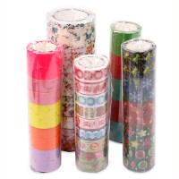 Custom Printed Japanese Washi Masking Tape, Adhesive Decorative Paper Tape